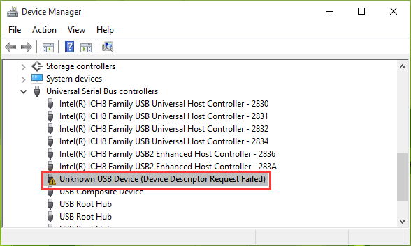 Неизвестное usb устройство сбой запроса дескриптора устройства. USB device. USB\Unknown. Unidentified USB device. A request for the USB device descriptor failed..